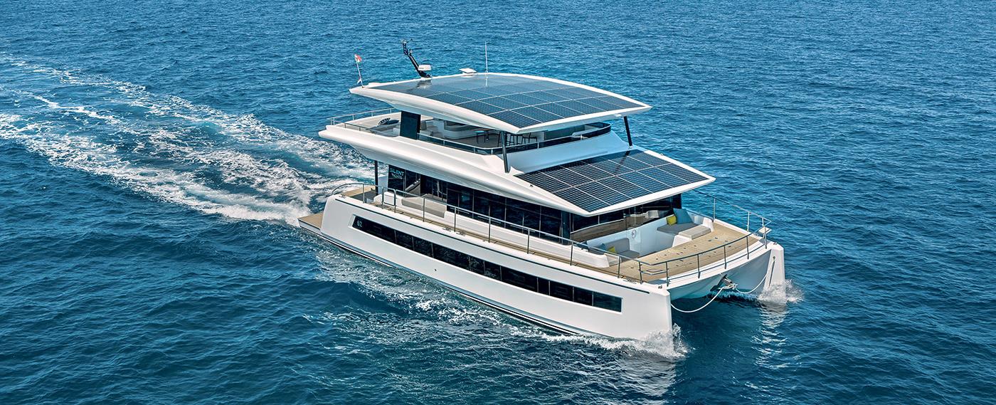 Silent Yacht catamaran